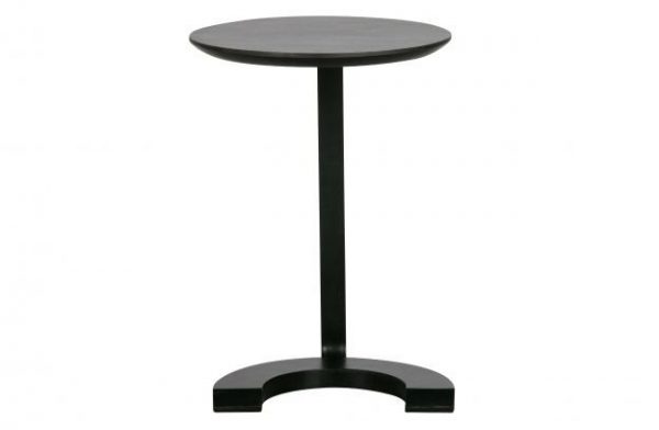 Floor bijzettafel hout/metaal