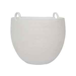 UNC deco pot honey white