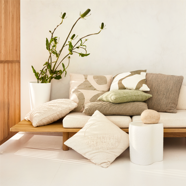 cushion Flusso moss stone - Afbeelding 2