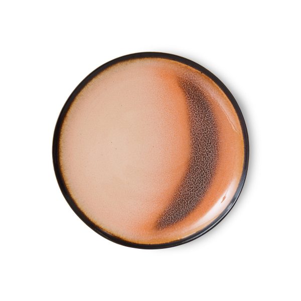HKLiving 70s ceramics dessert plates horizon - Afbeelding 2