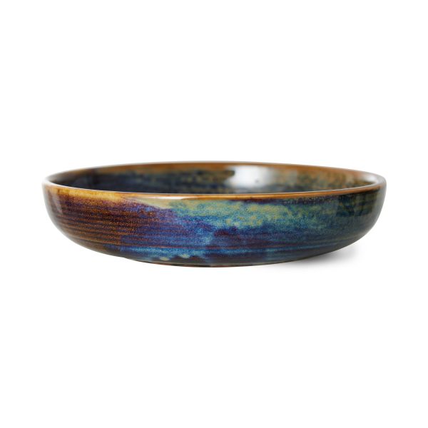 Chefceramics deep plate M Blue