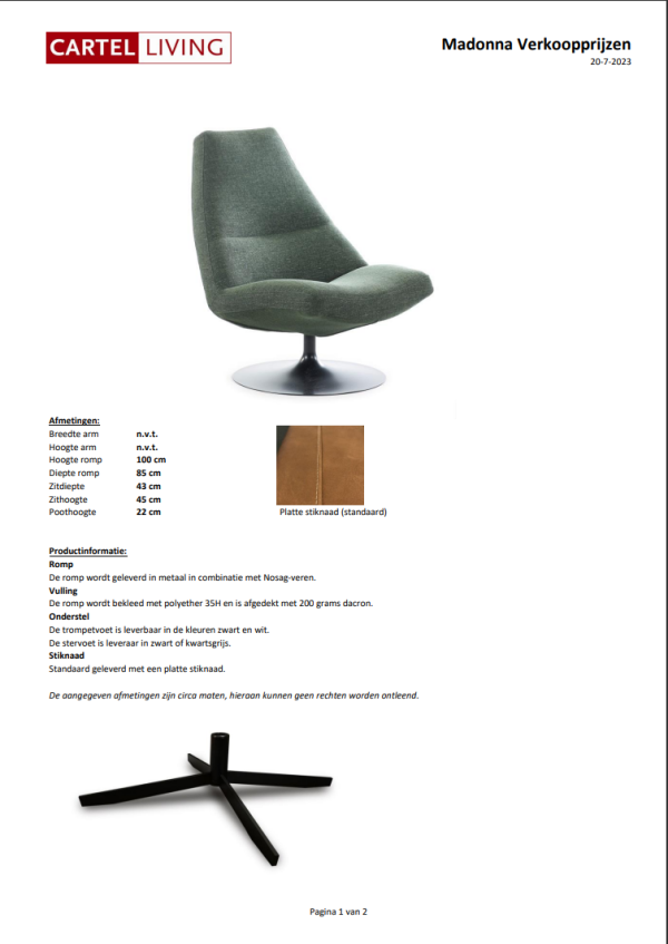 Madonna Fauteuil - Afbeelding 3