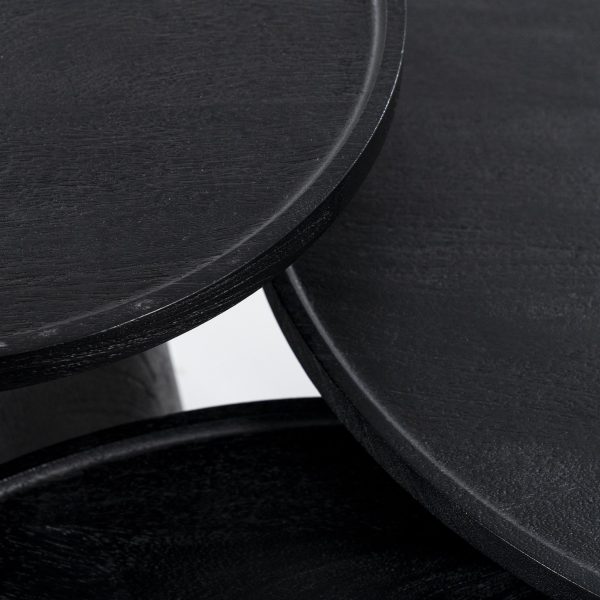 Salontafel Ron 66x39 - zwart - Afbeelding 3