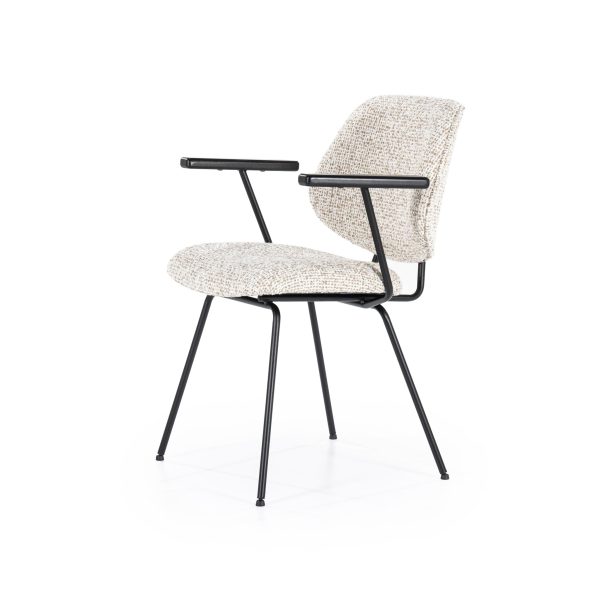 Stoel Jon m.Arm- beige Maywood - Afbeelding 2