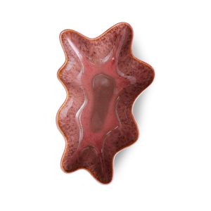 Shell serving bowl Coral