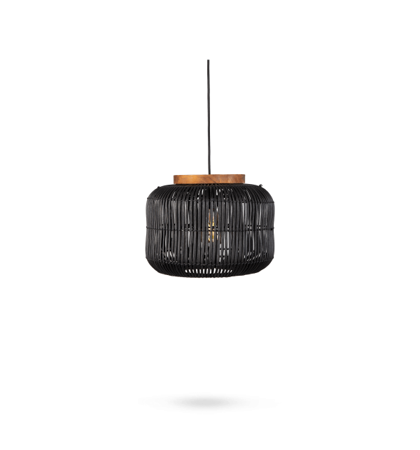 Hanglamp Barrel Zwart