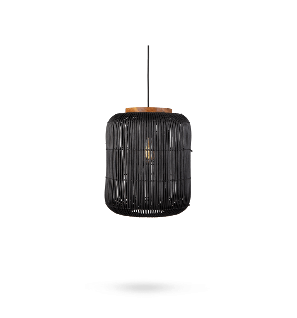 Hanglamp Barrel Zwart - Afbeelding 2