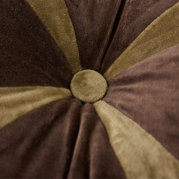 Sierkussen Velvet brown - Afbeelding 2
