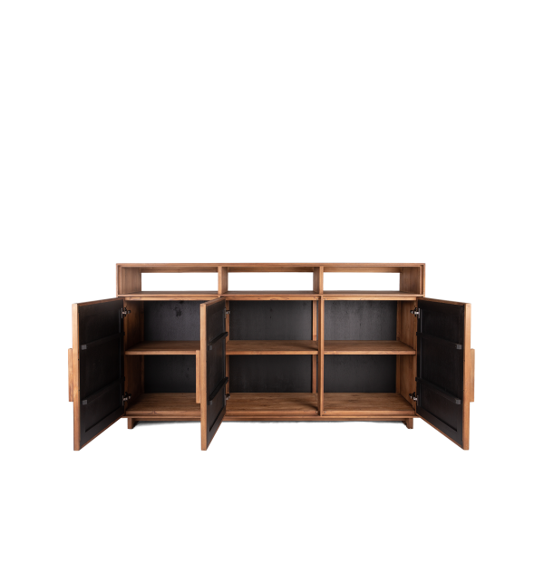 Dressoir Hopper Hoog 3 deuren - Afbeelding 2