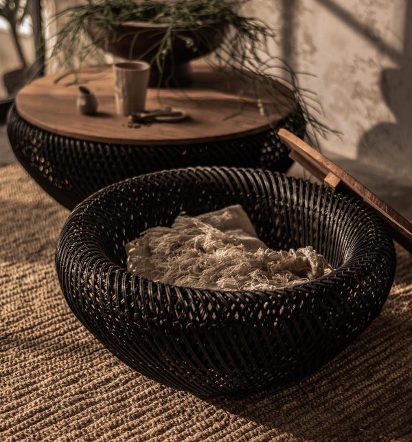 Salontafel Wave Zwart - Afbeelding 2