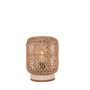 Tafellamp Palma Rattan