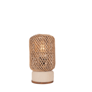 Tafellamp Pole Rattan
