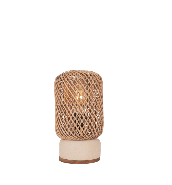 Tafellamp Pole Rattan
