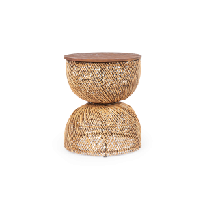 Bijzettafel Curved Kulit
