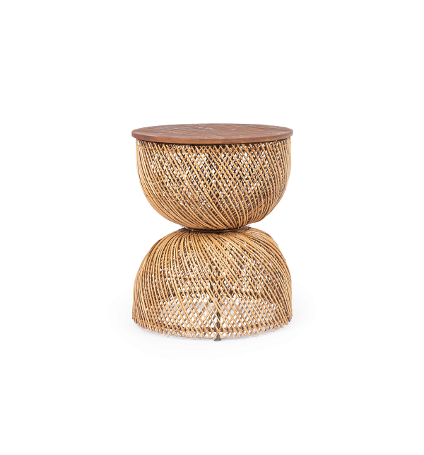 Bijzettafel Curved Kulit