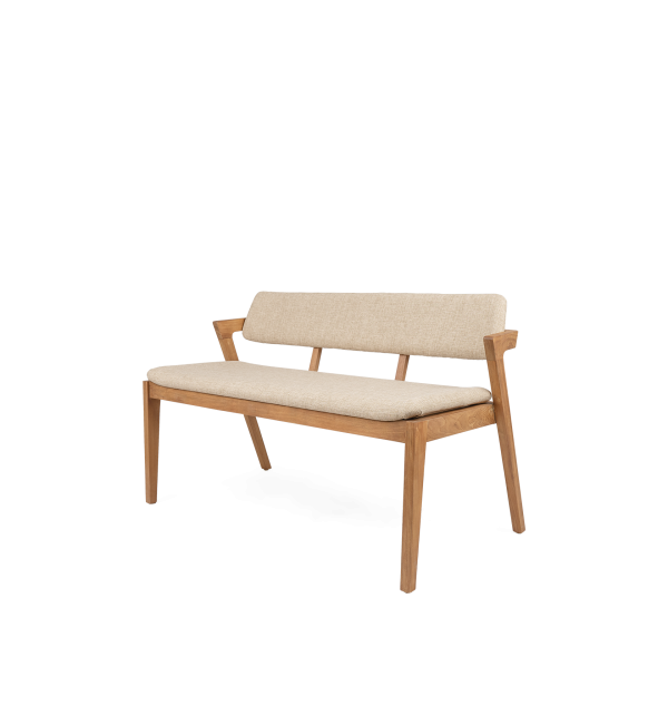 Eetkamerbank Noa Pale khaki - Afbeelding 2