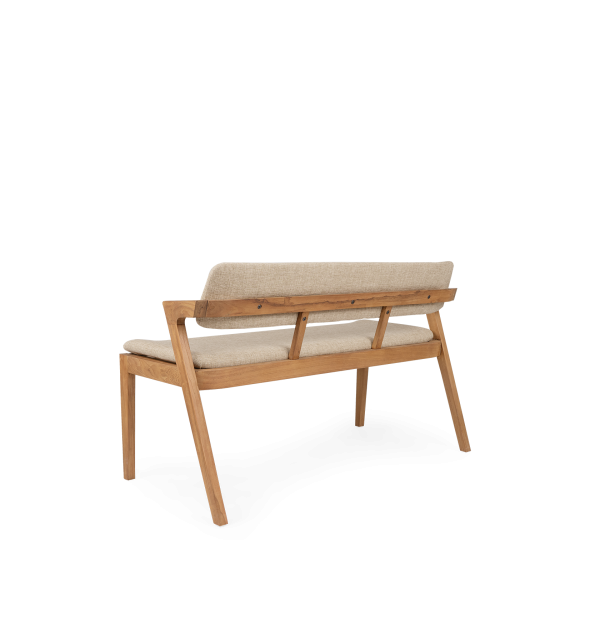Eetkamerbank Noa Pale khaki - Afbeelding 4