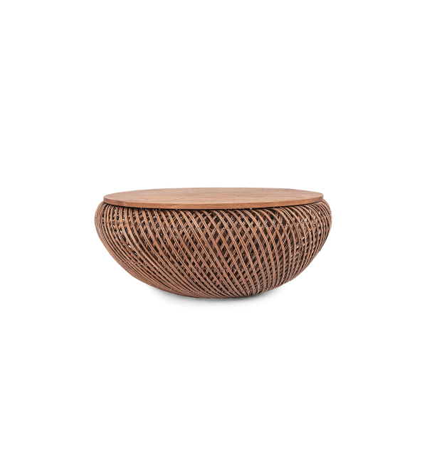 Salontafel Wave Bruin - Afbeelding 2