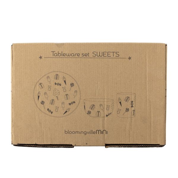 Servies set snoepjes & ijsjes - Afbeelding 2