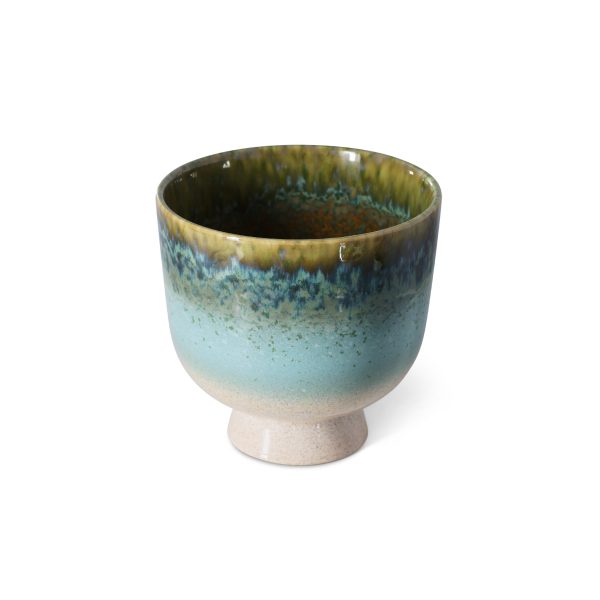 Retro Flower pot Lagoon - Afbeelding 2