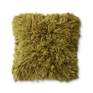 Sierkussen Fluffy Olive