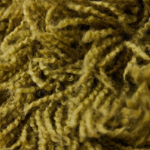 Sierkussen Fluffy Olive - Afbeelding 3