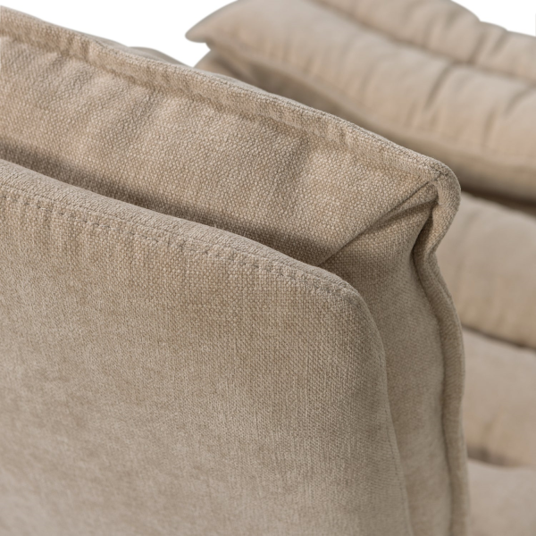 Fauteuil Kube met hocker - Afbeelding 3