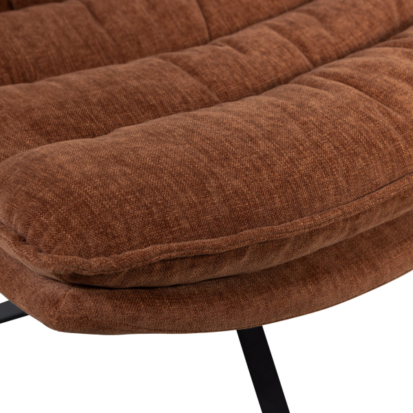 Fauteuil Kube met hocker - Afbeelding 4