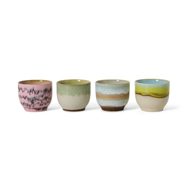 Cafe cups Deco 70's set 4 - Afbeelding 2