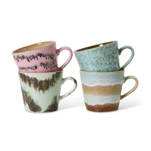 Cappuccino mugs Dada set 4