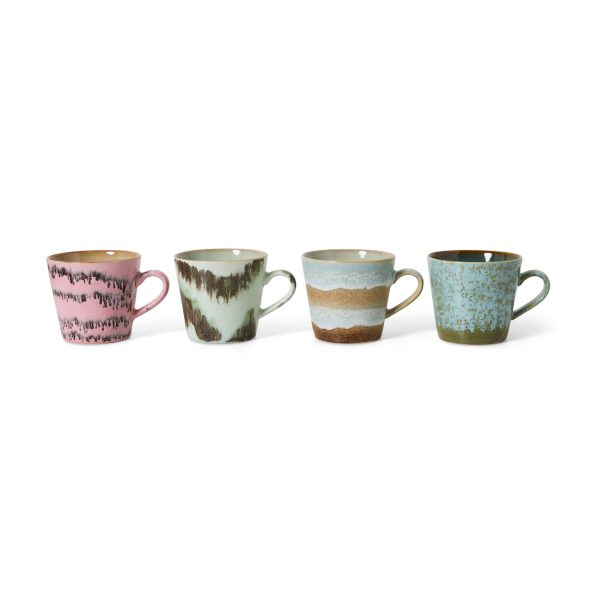 Cappuccino mugs Dada set 4 - Afbeelding 2