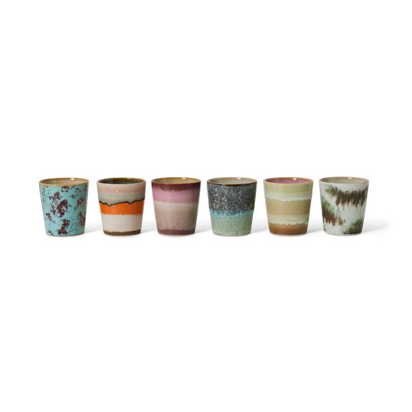 Coffee mugs Surreal 70's set 6 - Afbeelding 2