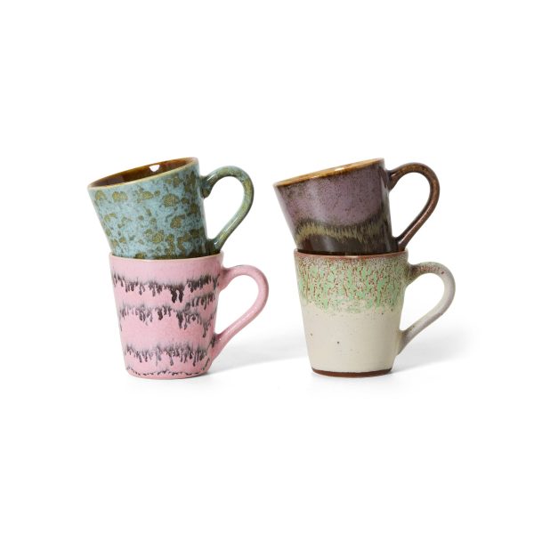 Espresso mugs Brutalism 70's