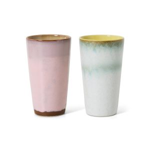 Latte mugs Fresco set 2