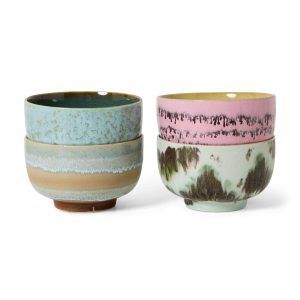 Noodle bowls Dada 70's set 4