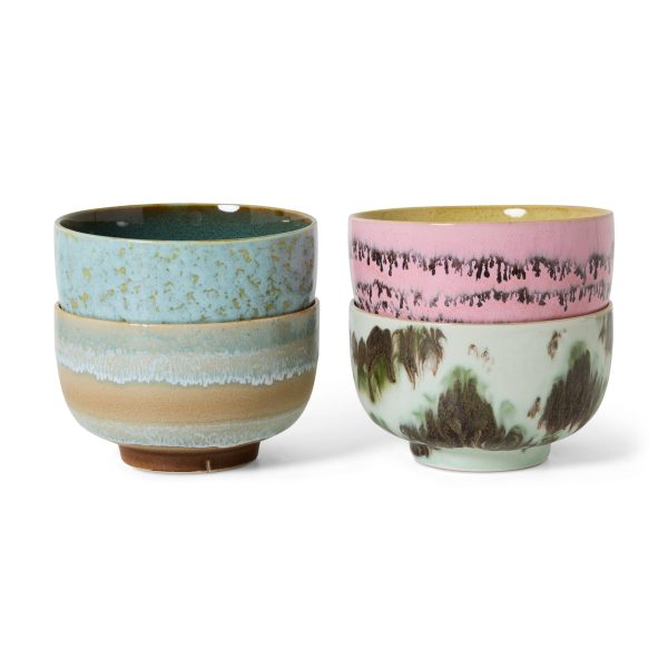 Noodle bowls Dada 70's set 4