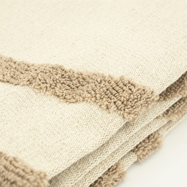Plaid Majani taupe - Afbeelding 4
