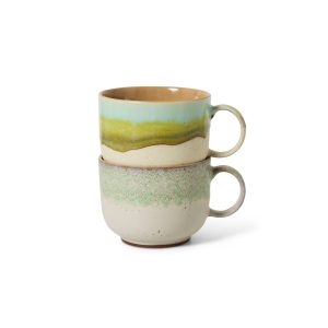 Tea cups Neo 70's set 2