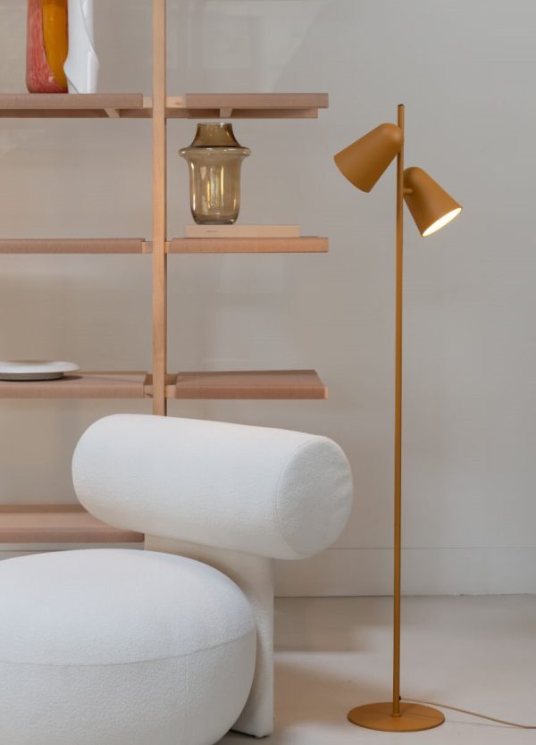 Vloerlamp Salamanca Mosterd - Afbeelding 5