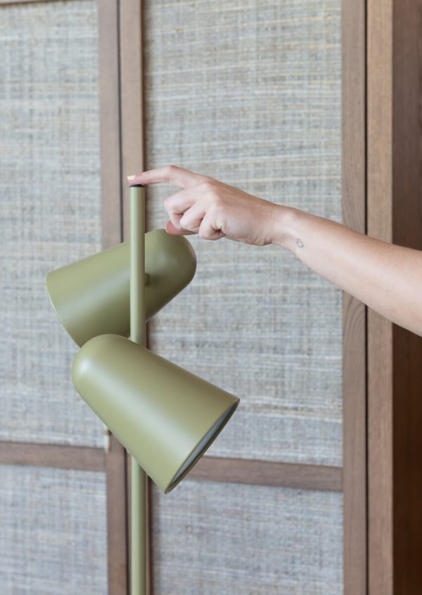 Vloerlamp Salamanca Olijfgroen - Afbeelding 4