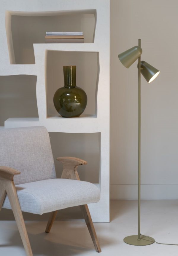 Vloerlamp Salamanca Olijfgroen - Afbeelding 5