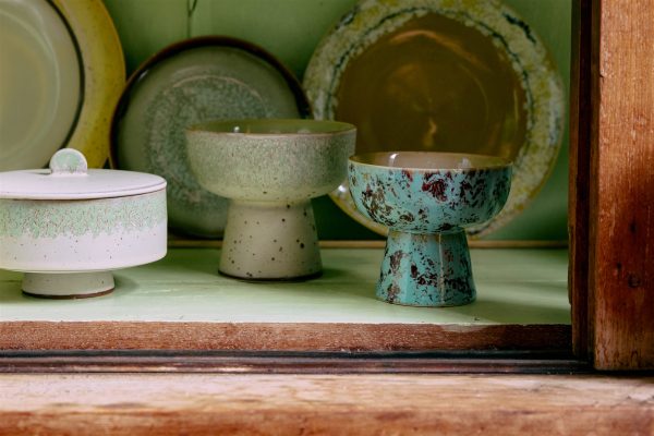 Tapas bowl on base Patina 70's - Afbeelding 4