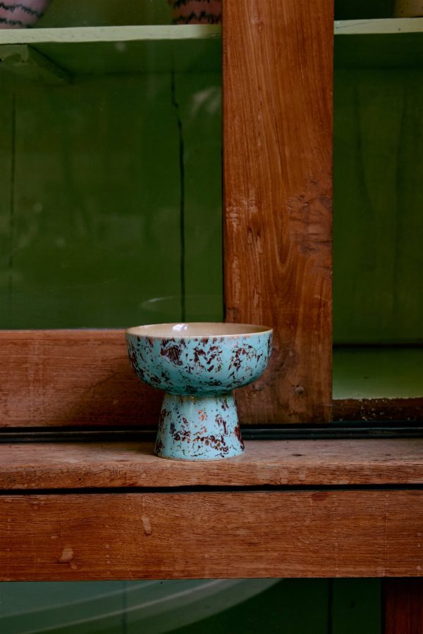 Tapas bowl on base Patina 70's - Afbeelding 7