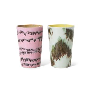 Tea mugs Baroque 70's set 2