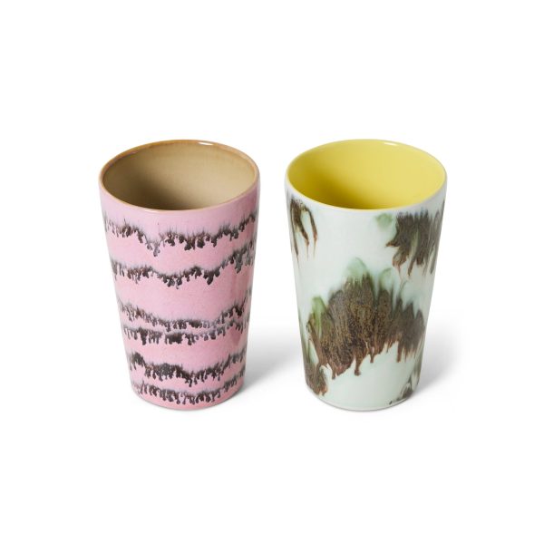 Tea mugs Baroque 70's set 2 - Afbeelding 2