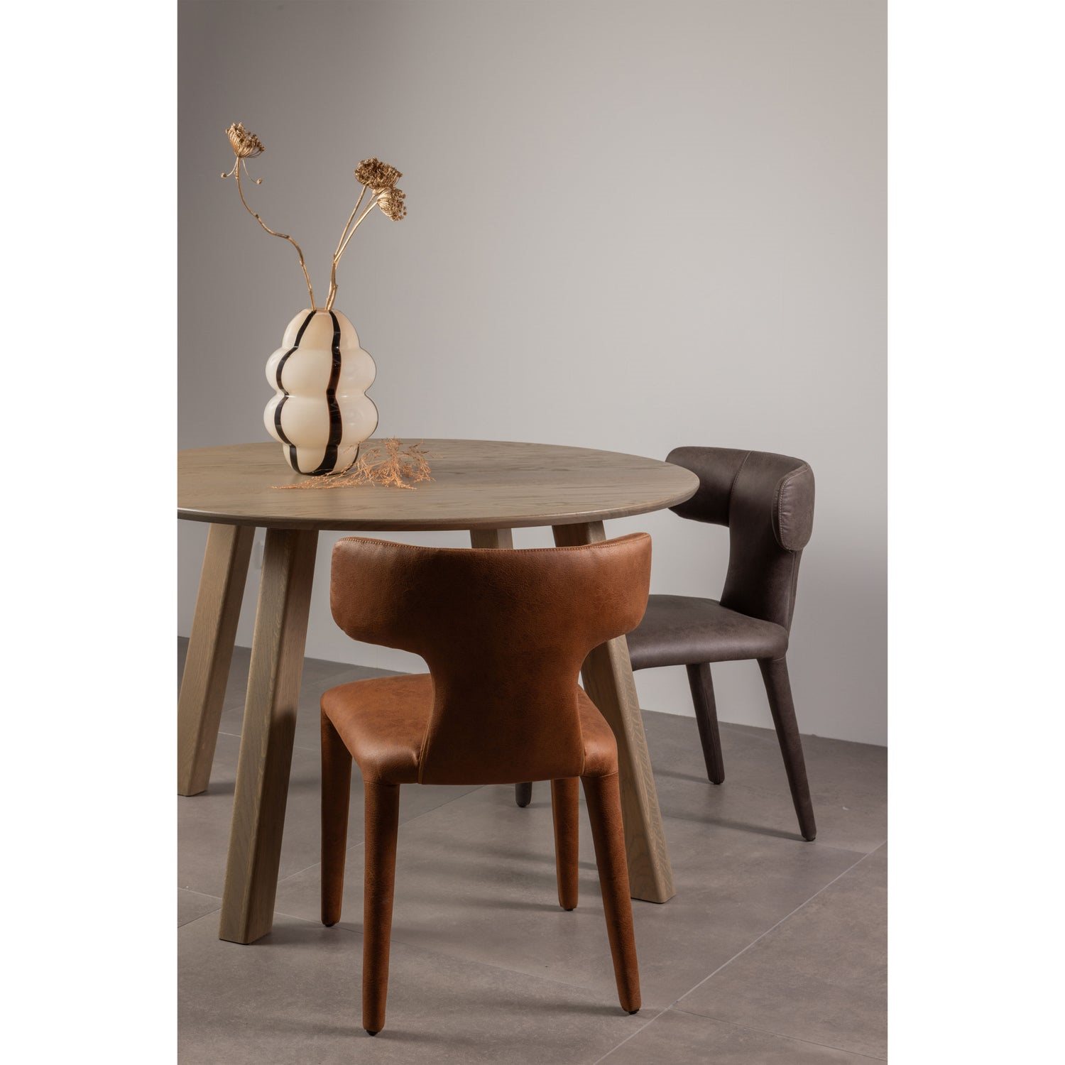 Eetkamerstoel Permit Lederlook - Afbeelding 7