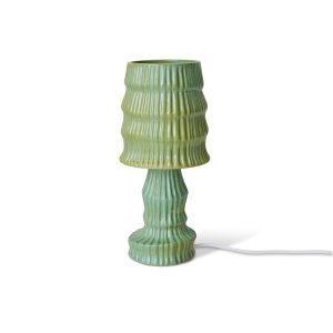 Ceramic table lamp, petal