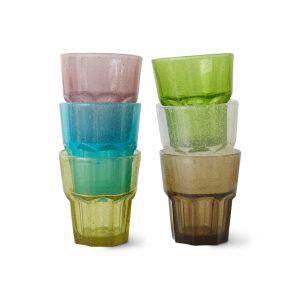 Waterglazen mineral set