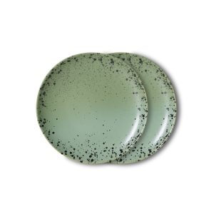 Dessert plates Fleck 70's set