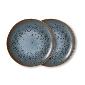 Side plates Mineral 70's set 2